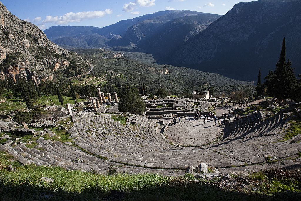 The Theater of Dionysus at Delphi