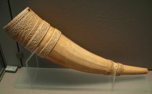 An ivory oliphant
