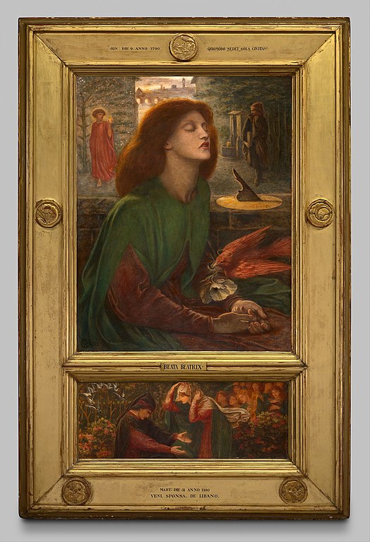 Beata Beatrix, by Dante Gabriel Rosetti